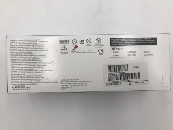 COVIDIEN 030455 Endo GIA Auto Suture Universal Articulating Loading Unit 45mm-3.5mm (6/Box)(X)