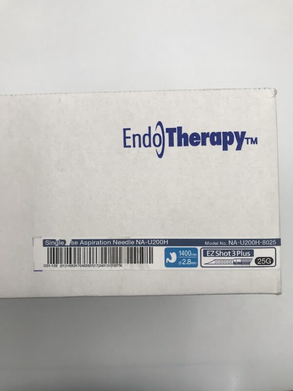 OLYMPUS NA-U200H-8025 EZ Shot 3 Plus Aspiration Needle 1400mm, 2.8mm, 25G (5/Box) (X)