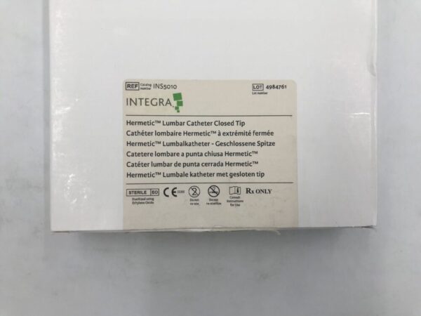 INTEGRA INS5010 Hermetic Lumbar Catheter Closed Tip (X)