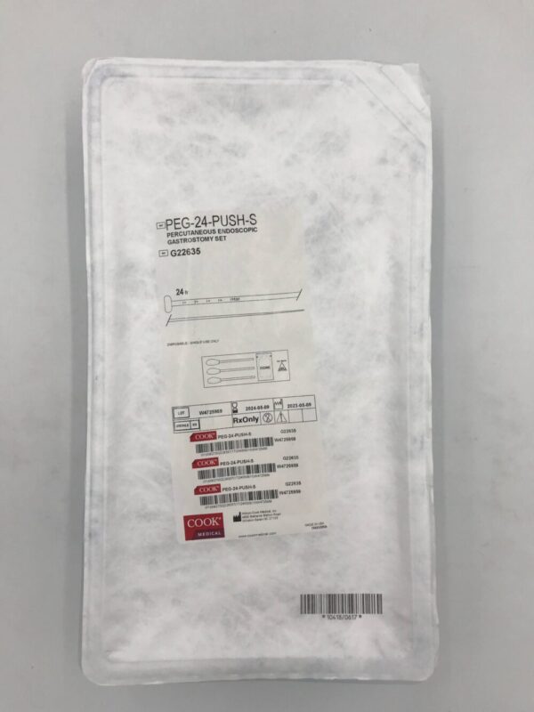 COOK G22635 Percutaneous Endoscopic Gastrostomy Set 24F (X)