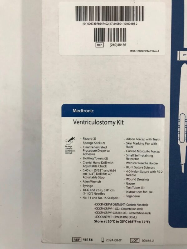 MEDTRONIC 46156 Ventriculostomy Kit (X)