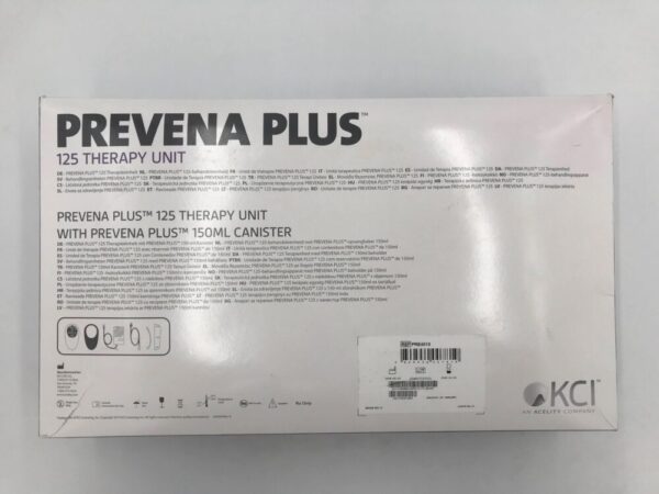 KCI PRE4010 Prevena Plus 125 Therapy Unit w/ Prevena Plus Canister 150ML