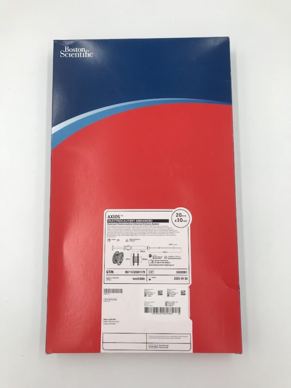BOSTON SCIENTIFIC 5366 AXIOS Stent and Electrocautery-Enhanced Delivery System 10.8F x 20mm x 10mm (X)