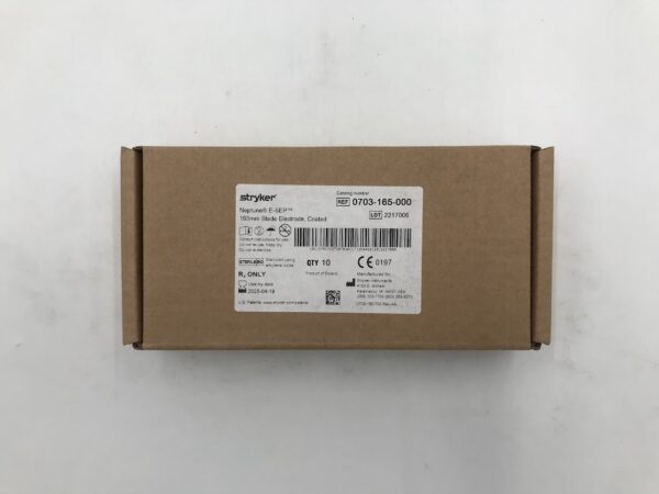 STRYKER 0703-165-000 Neptune E-Sep Blade Electrode Coated 165mm (10/Box) (X)