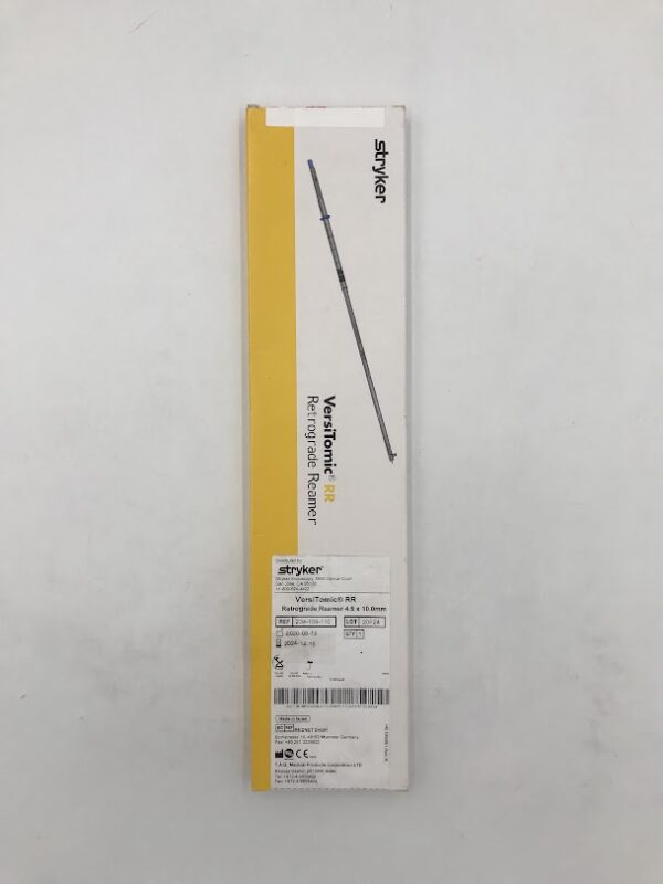 STRYKER 234-109-110 VersiTomic RR Retrograde Reamer 4.5 x 10.0mm (X)