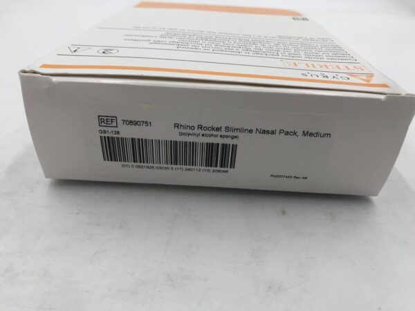 GYRUS 70890751 Rhino Rocket Slimline Nasal Pack, Medium Expandacell Sponge (6/Box)(X)