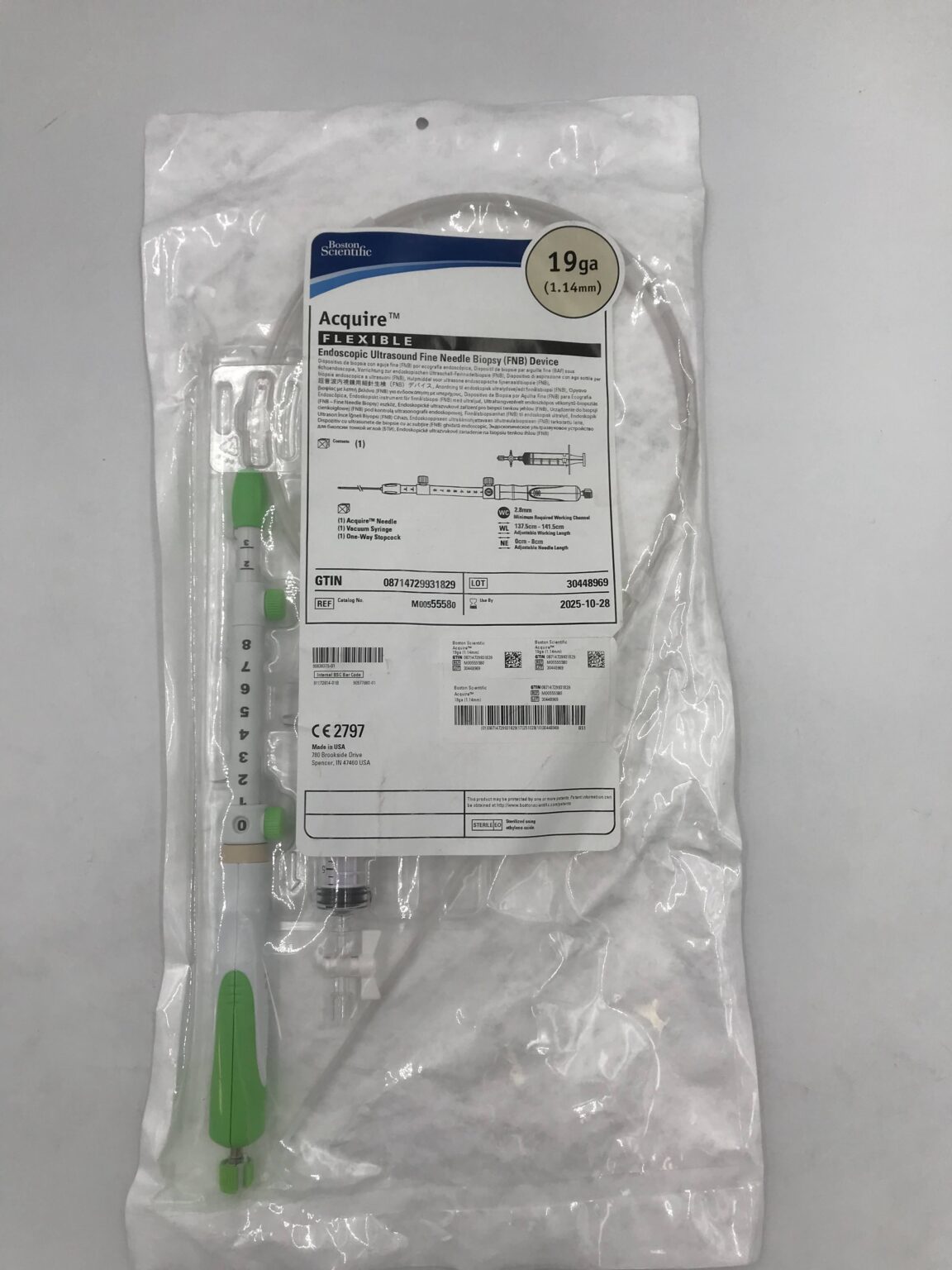 BOSTON SCIENTIFIC 5558 Acquire Flexible Endoscopic Ultrasound Fine