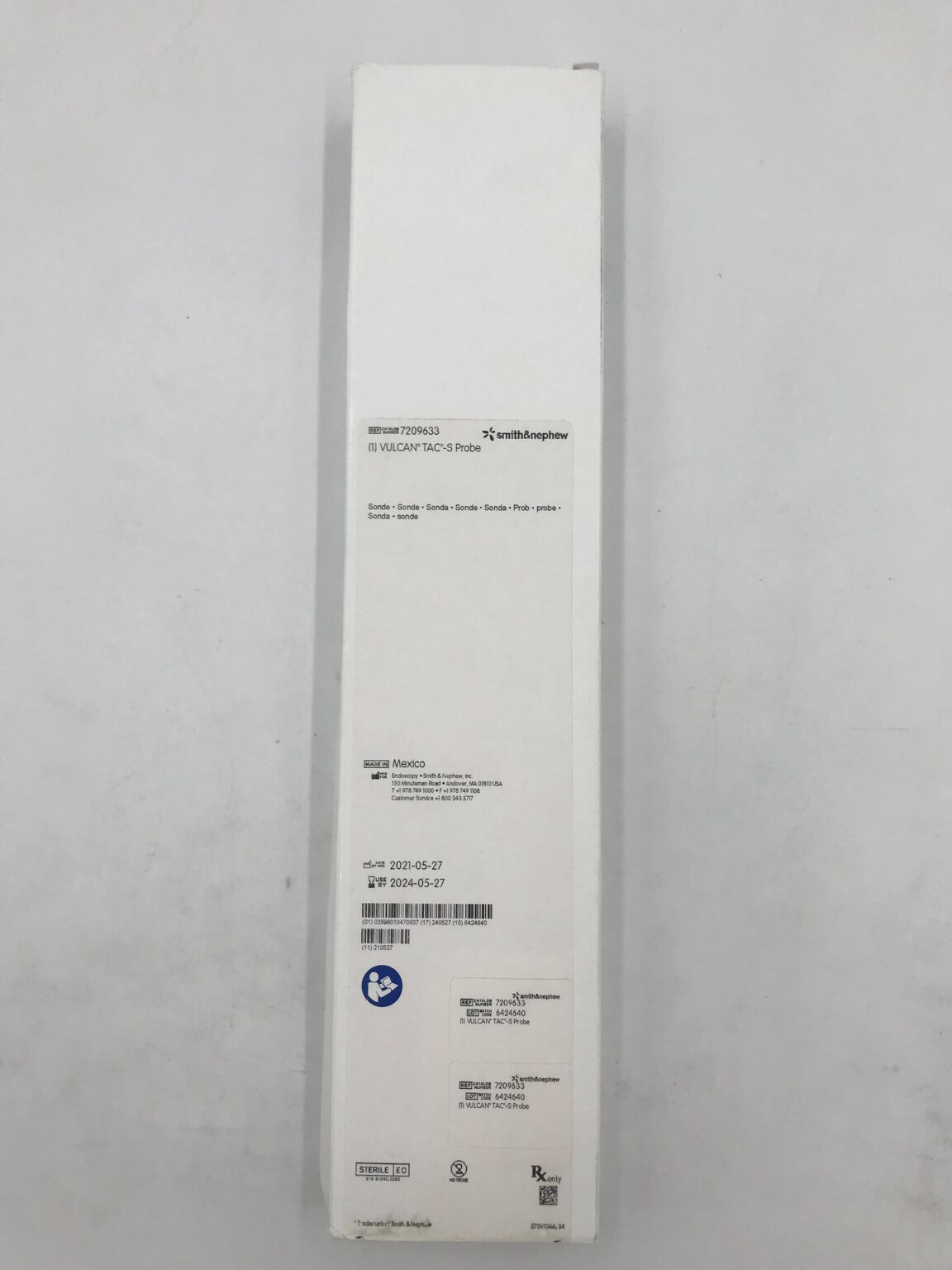SMITH & NEPHEW 7209633 VULCAN TAC -S Probe (X) - GB TECH USA