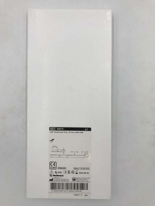 MEDTRONIC 44010 CSF Ventricular Port, Side Inlet 16mm (X)