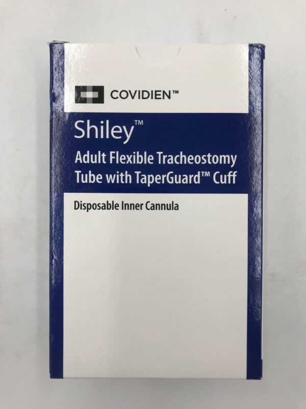 COVIDIEN  7CN80H Shiley Adult Flexible Tracheostomy Tube w/ TaperGuard Cuff, Disposable Inner Cannula 8x11.4x25.4mm