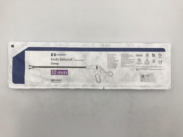 COVIDIEN 174001 Endo Babcock AutoSuture Clamp 10mm (No Box)
