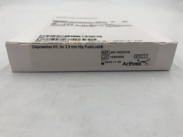 ARTHREX AR-1923DHS Disposable Kit for Hip PushLock w/ Step Drill & Spear w/ Cannulated Obturator 2.9mm (X)