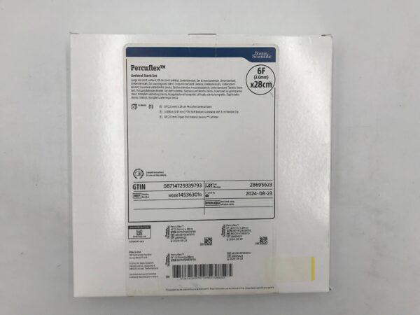 BOSTON SCIENTIFIC 14536301 Percuflex Ureteral Stent Set 6F x 28cm (X)