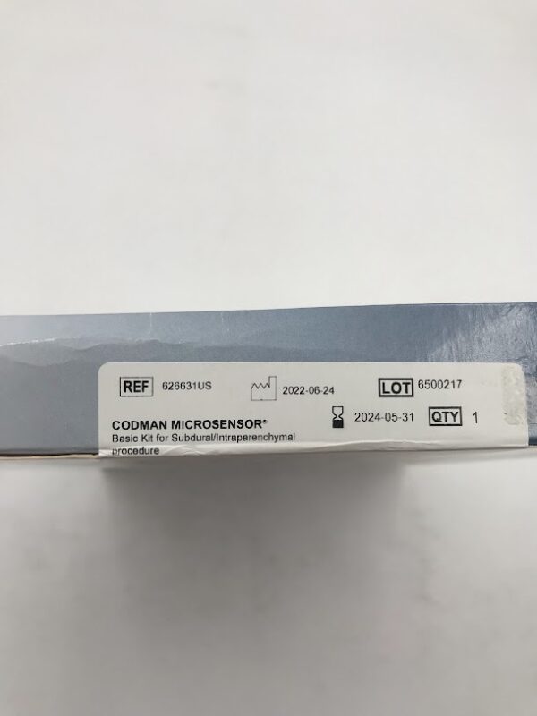 CODMAN 626631US Microsensor Basic Kit for Subdural/Intraparenchymal procedure (X)