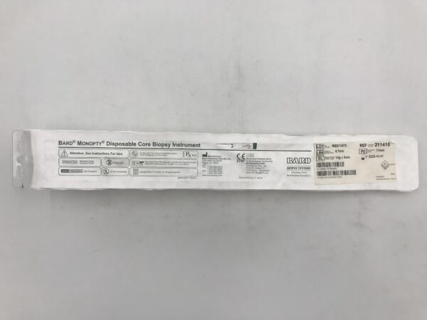 BARD 211410 Monopty Core Biopsy Instrument 0.7cm, 14G x 9cm (X)