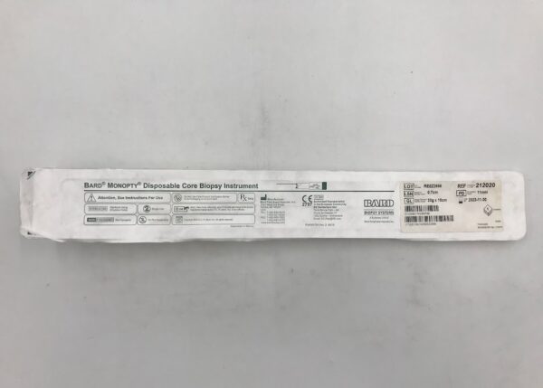 BARD 212020 Monopty Core Biopsy Instrument 0.7cm, 20G x 19cm (X)