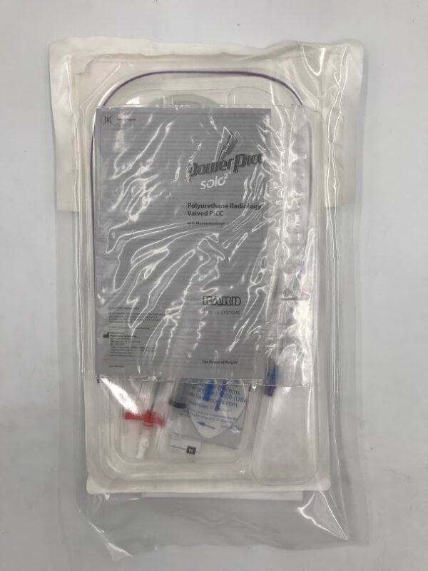 BARD 3195355 PowerPicc Solo2 Catheter. Radiology Basic Kit 5F Single Lumen (X)