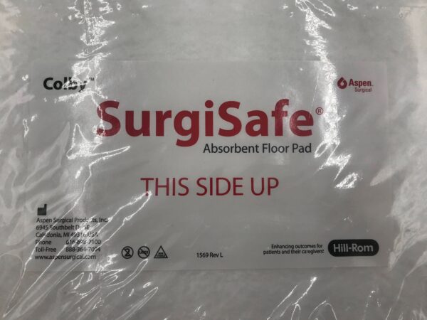 ASPEN SURGICAL 83572 Colby SurgiSafe Absorbent Floor Pad 28" x 72"
