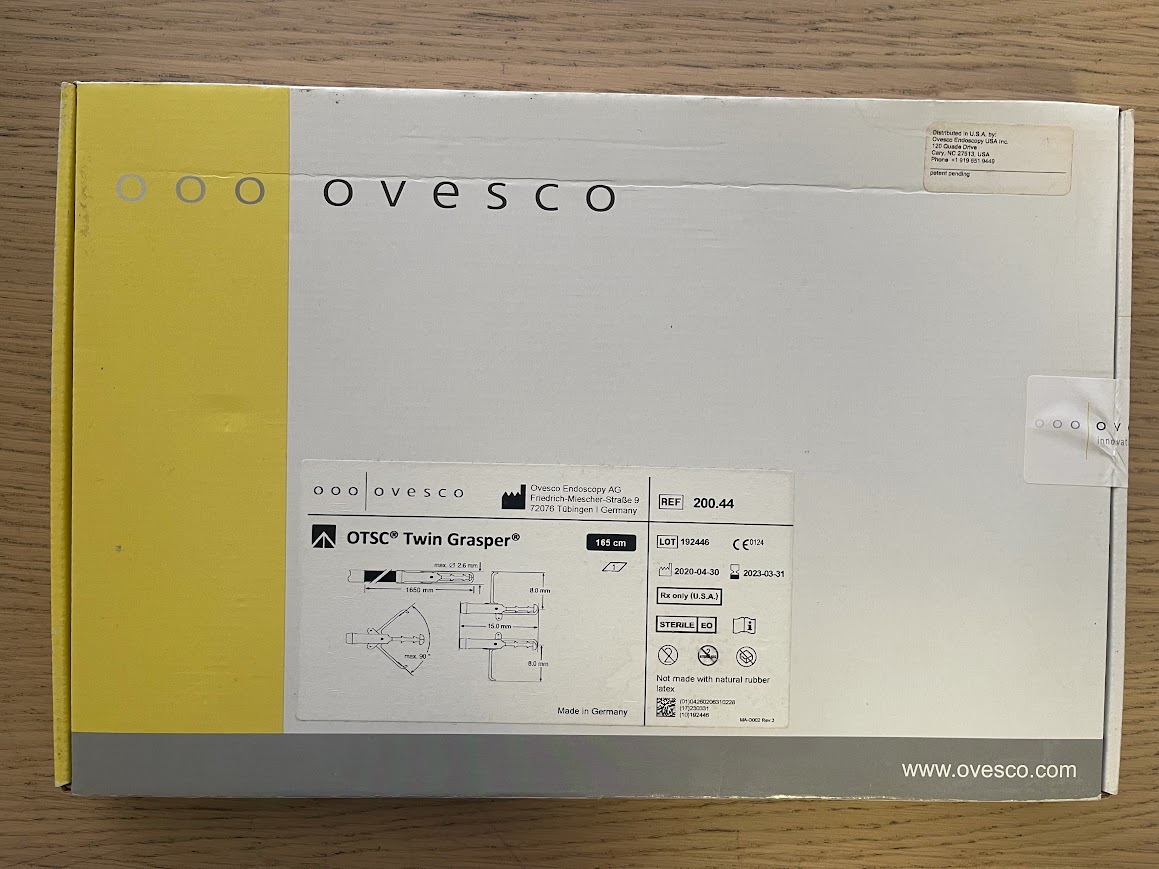 OVESCO 200.44 OTSC Twin Grasper (X)