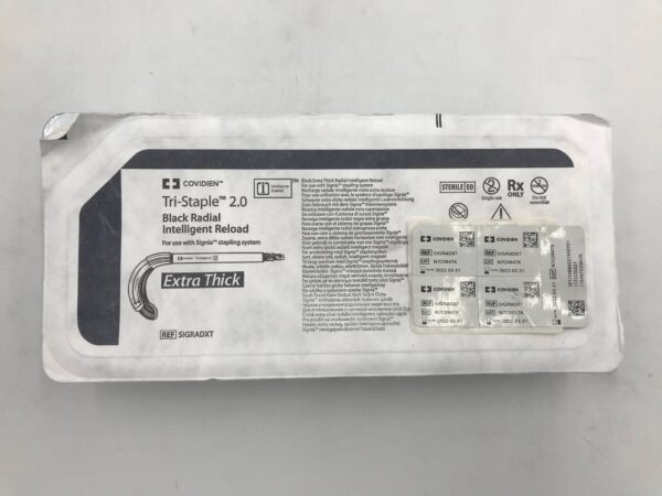 COVIDIEN SIGRADXT Tri-Staple 2.0 Black Radial Intelligent Reload Extra Thick (X)