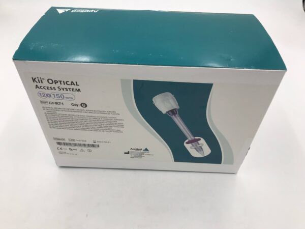 APPLIED MEDICAL CTR71 Kii Optical Separator Obturators w/ Z-Thread Sleeves 12x150mm (6/Box)(X)