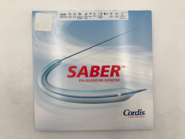 CORDIS 48002004X SABER PTA Dilatation Catheter OTW 4F x 2mm x 4cm (X)
