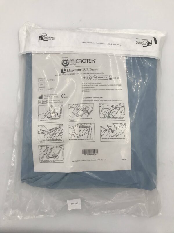 MICROTEK MEDICAL 13-11131 Lingeman TUR Drape (X)