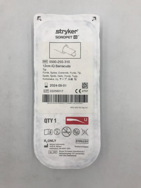 STRYKER 5500-25S-310 Sonopet iQ Barracuda Tip 12cm (X)