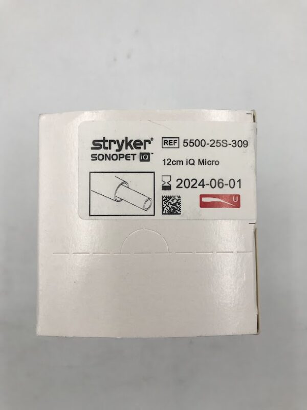 STRYKER 5500-25S-309 Sonopet iQ Micro Tip, 12cm (4/Box) (X)
