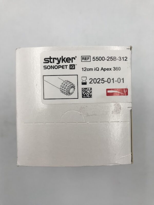 STRYKER 5500-25B-312 SONOPET iQ Apex 12cm x 360 Tip (4/Box) (X)