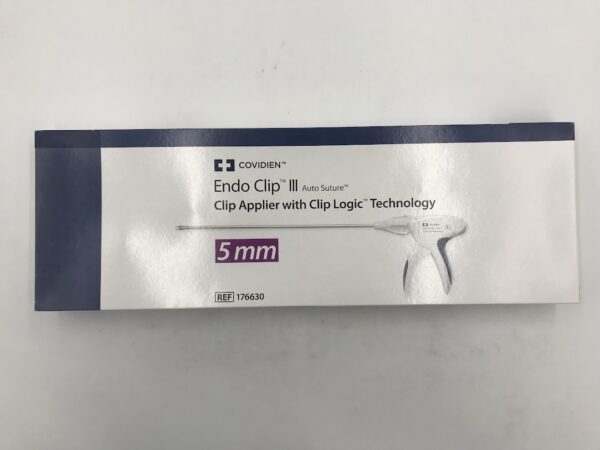 COVIDIEN 176630 Endo Clip III Auto Suture Clip Applier w/Clip Logic Technology 5mm (X)