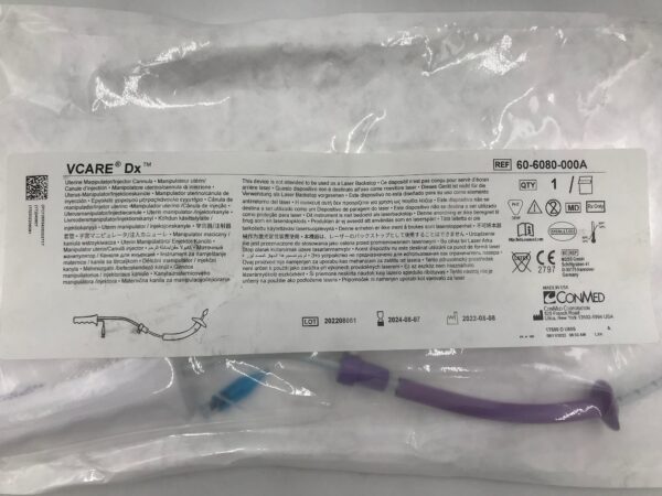 CONMED 60-6080-000A VCARE Dx Uterine Manipulator Cannula (X)