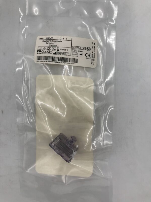 CONMED 7625-03 Staplizer Bone Staple Cartridge 16 x 25mm (X)