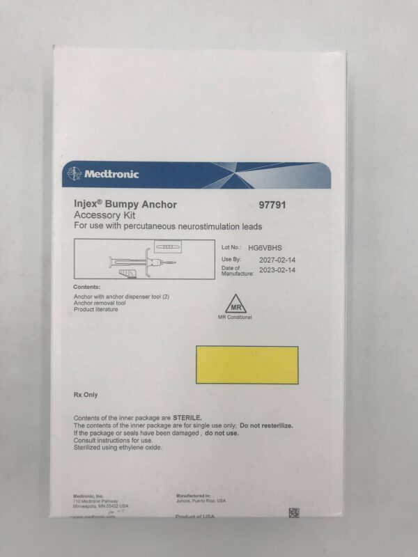 MEDTRONIC 97791 Injex Bumpy Anchor Accessory Kit