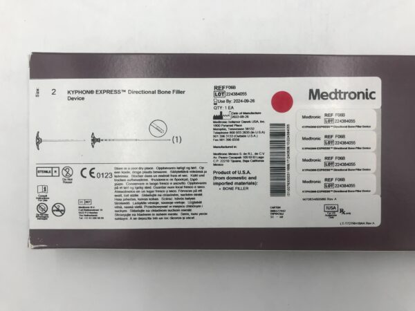MEDTRONIC F06B KYPHON EXPRESS Directional Bone Filler Device Size 2 (X)