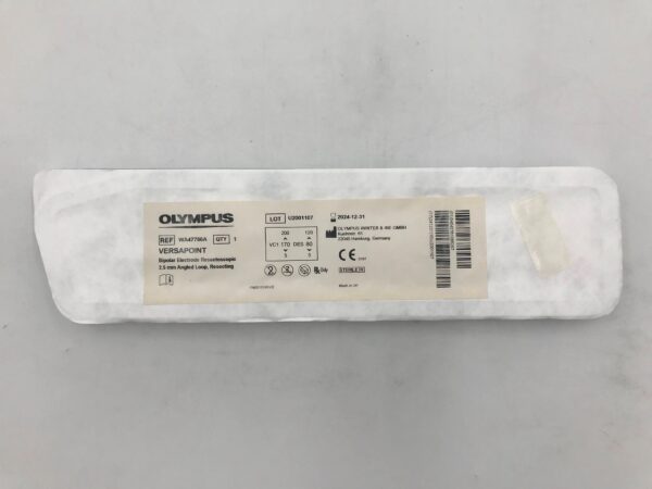 OLYMPUS WA47786A VERSAPOINT Bipolar Electrode Resectoscopic, Angled Loop, Resecting 2.5mm (X)
