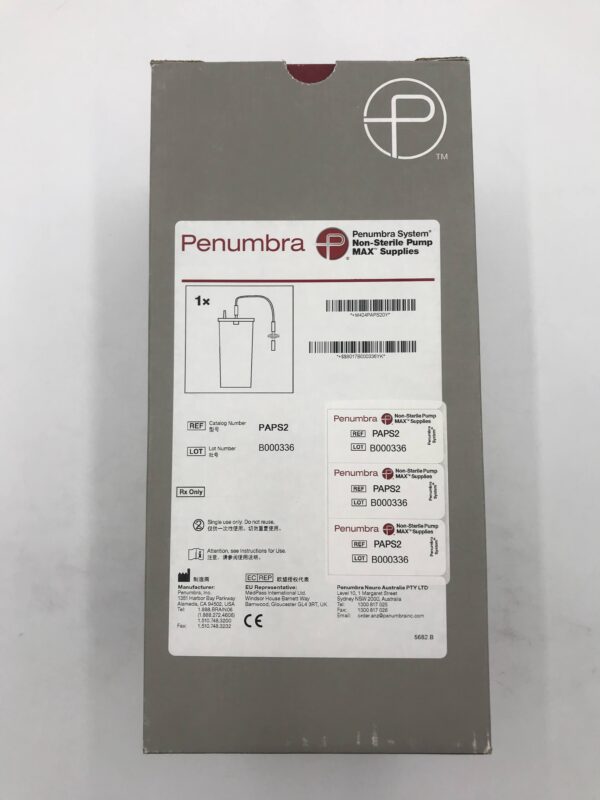 PENUMBRA PAPS2 Non-Sterile Pump MAX Supplies