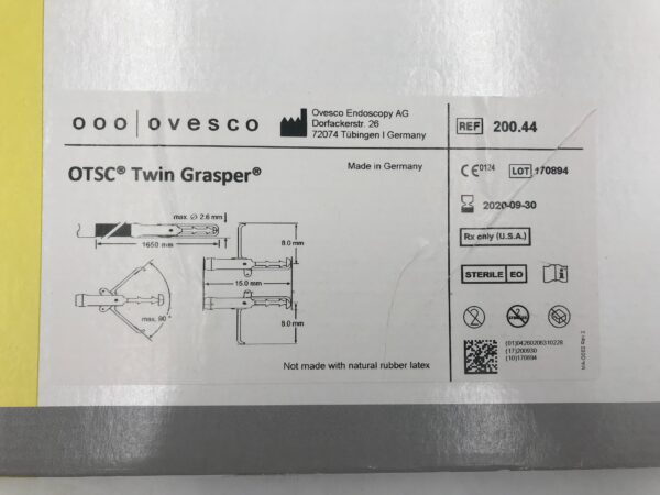 OVESCO 200.44 OTSC Twin Grasper (X)