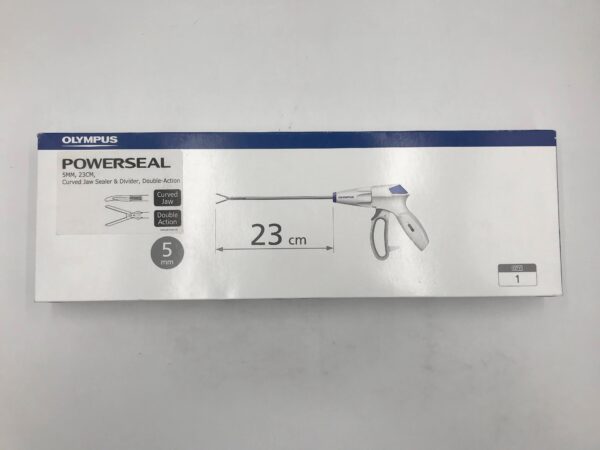 OLYMPUS PS-0523CJDA POWERSEAL Curved Jaw Sealer & Divider, Double-Action 5mm x 23cm (X)