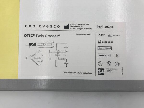 OVESCO 200.45 OTSC Twin Grasper (X)