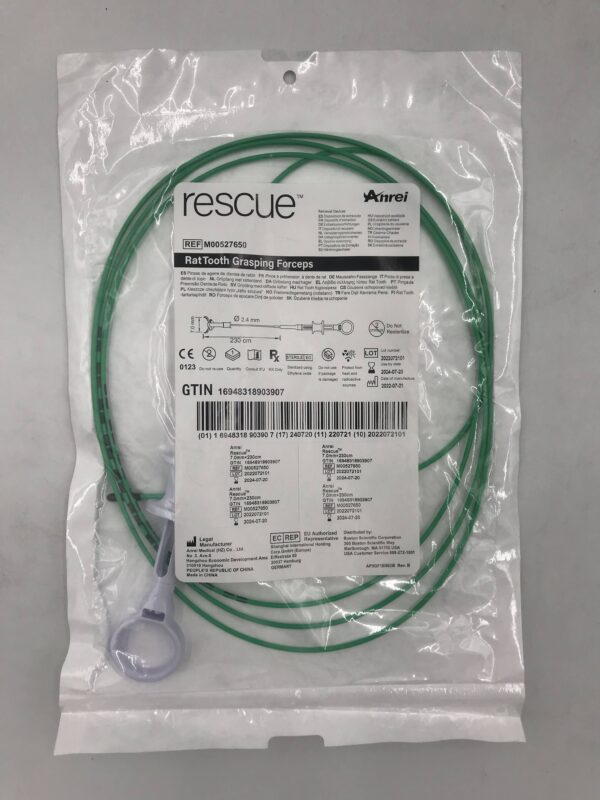 ANREI M00527650 Rescue RatTooth Grasping Forceps Retrieval Device 7mm (X)