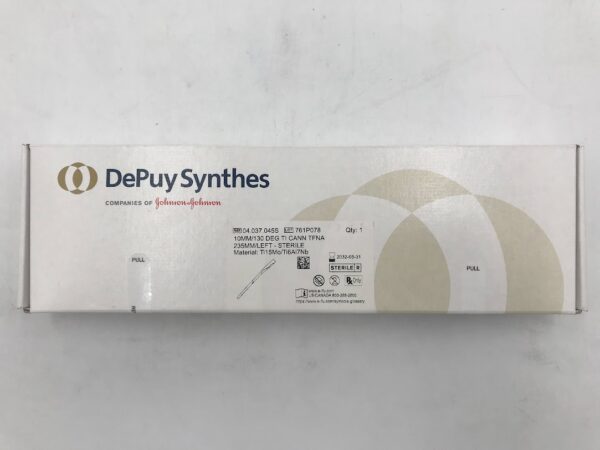 DEPUY 04.037.045S SYNTHES Deg Ti Cann TFNA 10mm/130DEG 235mm/Left