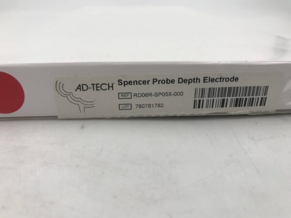 AD-TECH RD06R-SP05X-000 Spencer Probe Depth Electrode 370mm (6 Platinum Contacts)(X)