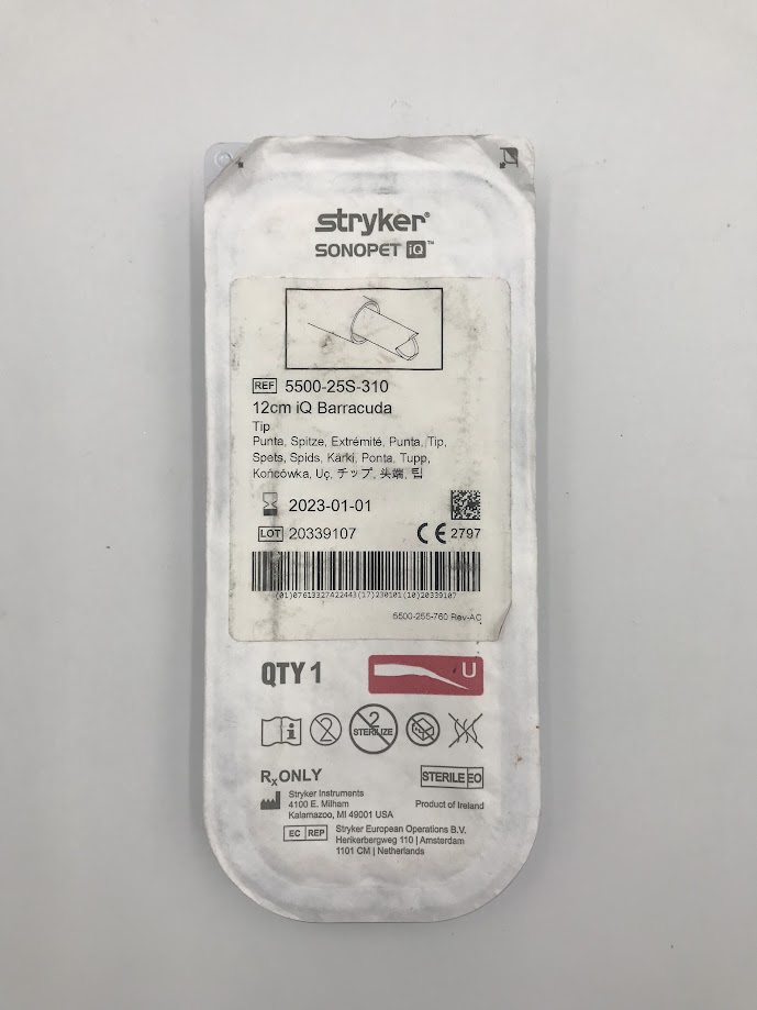 STRYKER 5500-25S-310 Sonopet iQ Barracuda Tip 12cm (X)
