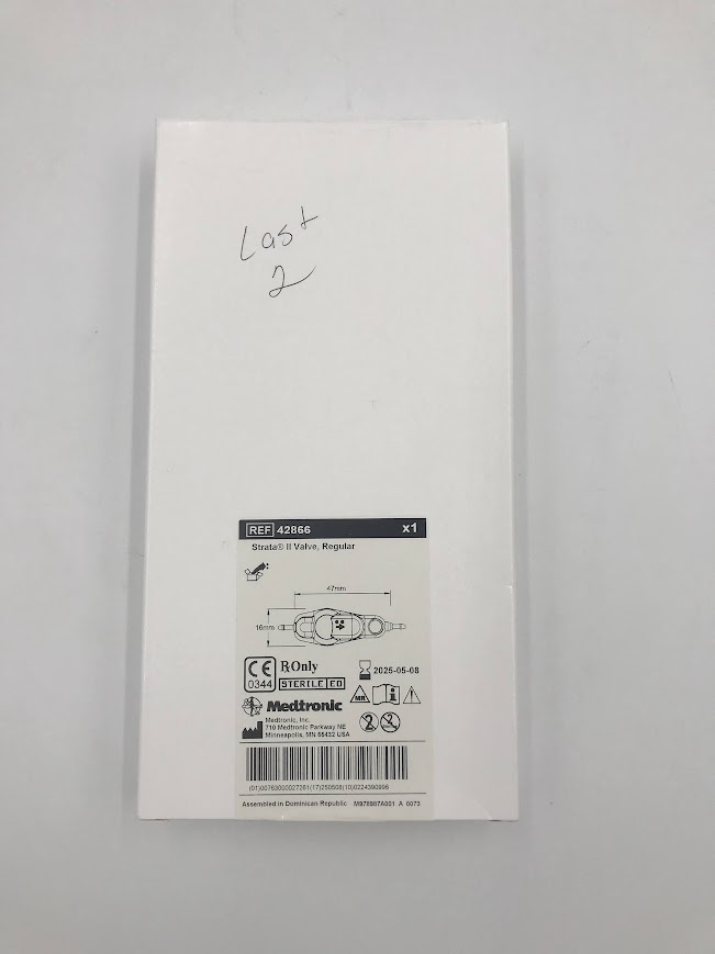 MEDTRONIC 42866 Strata II Valve, Regular 47mm x 16mm (X)