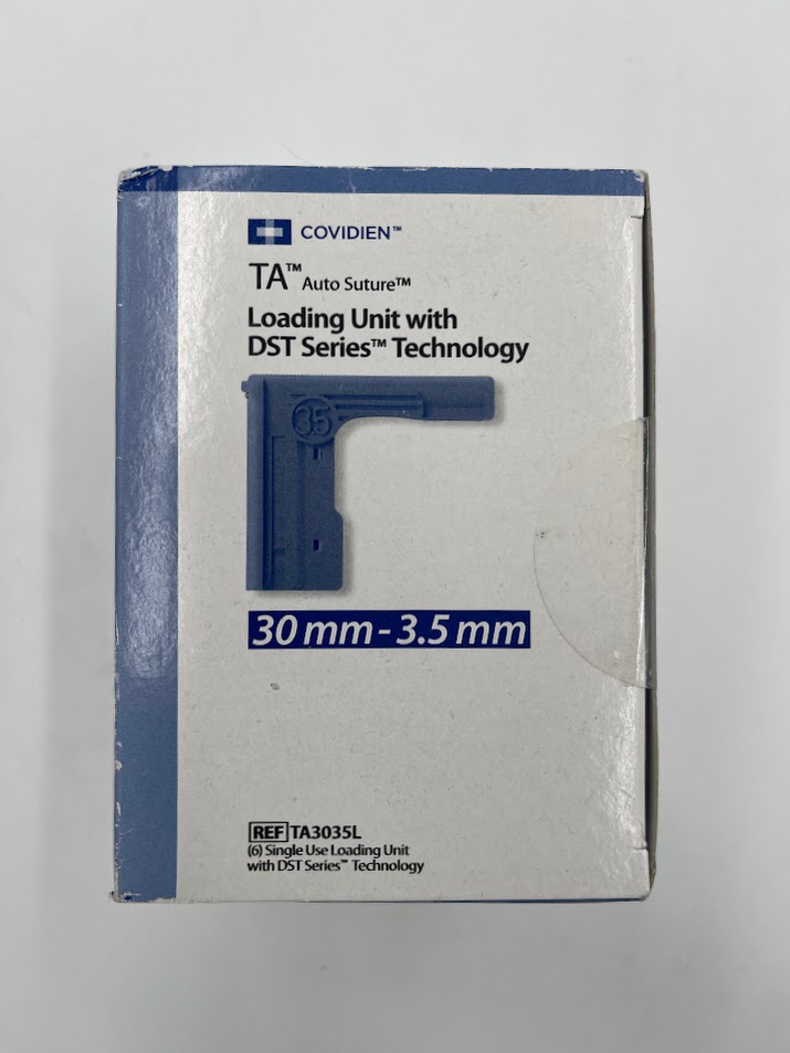 COVIDIEN TA3035L TA Auto Suture Loading Unit w/ DST Series Technology 30mm-3.5mm (6/Box)