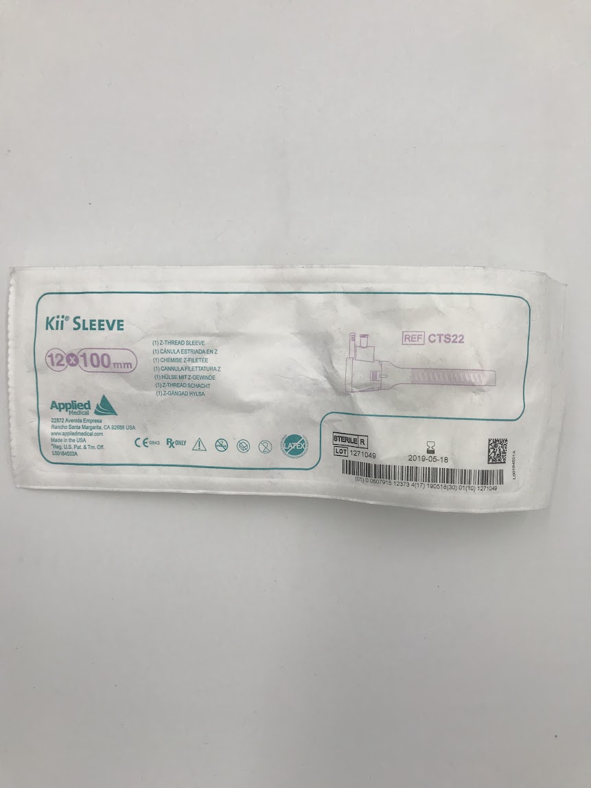 APPLIED MEDICAL CTS22 Z-Thread Sleeve Cannula (X)