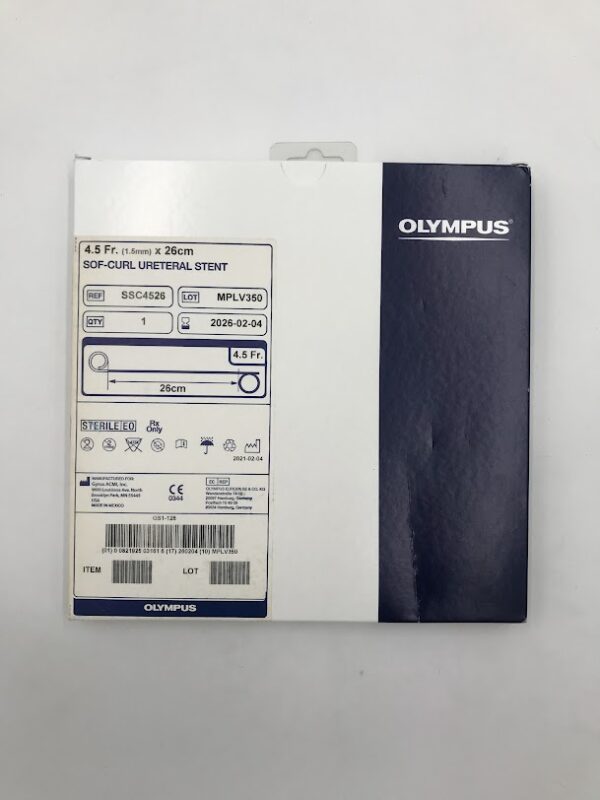 OLYMPUS SSC4526 Sof-Curl Ureteral Stent 4.5F x 26cm