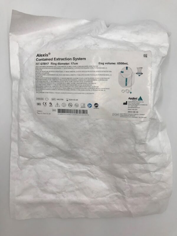 APPLIED MEDICAL GTB17 Alexis Contained Extraction System 17cm x 6500mL (X)