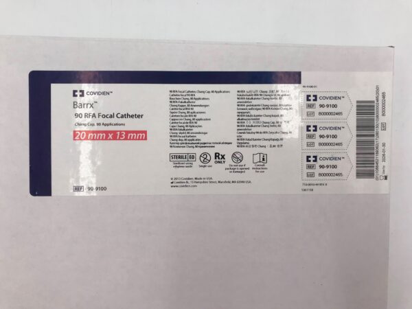 COVIDIEN 90-9100 Barrx 90 RFA Focal Catheter, 80 Applications 20mm x 13mm